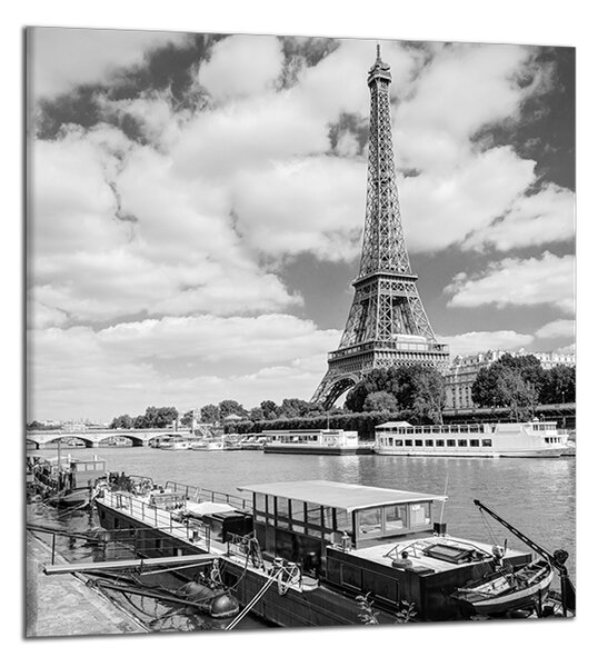 Obraz na stenu Eiffelovka a rieka