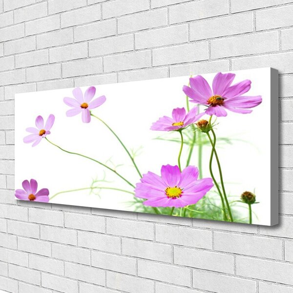 Obraz na plátne Kvety rastlina 125x50 cm