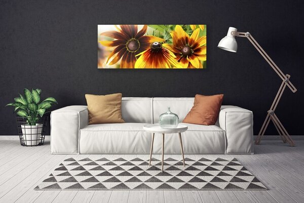 Obraz na plátne Kvety rastlina 125x50 cm