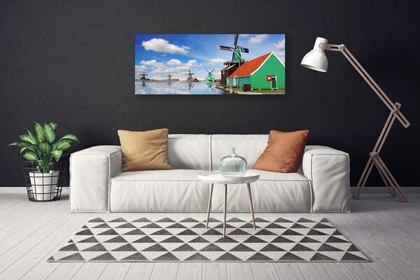 Obraz na plátne Dom architektúra 125x50 cm