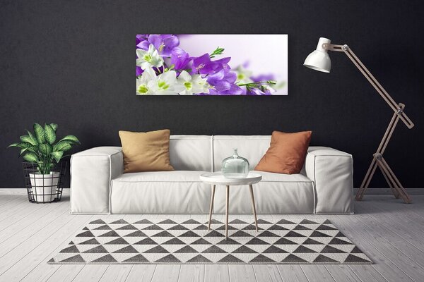 Obraz na plátne Kvety rastlina 125x50 cm