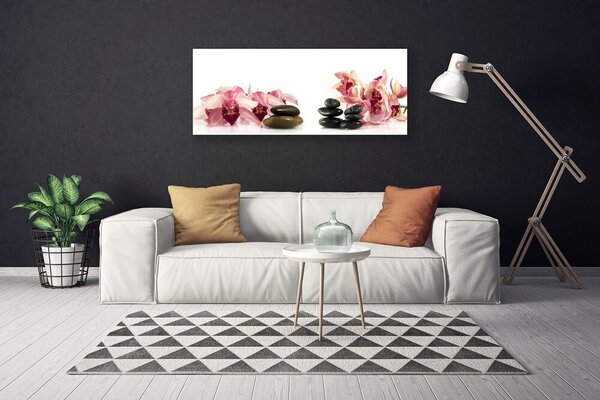 Obraz na plátne Kvet kamene umenie 125x50 cm