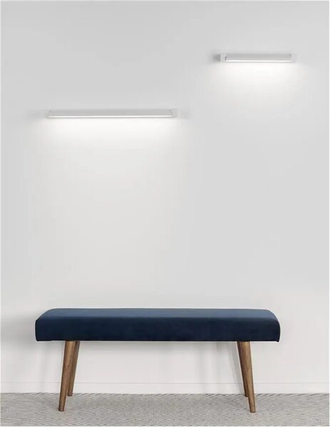 LED nástenné svietidlo Line 40 biele