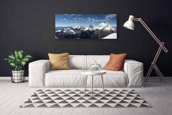 Obraz Canvas Hory príroda 125x50 cm