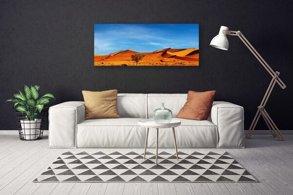 Obraz Canvas Púšť krajina 125x50 cm