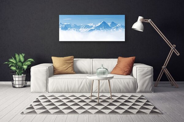 Obraz Canvas Hory hmla príroda 125x50 cm