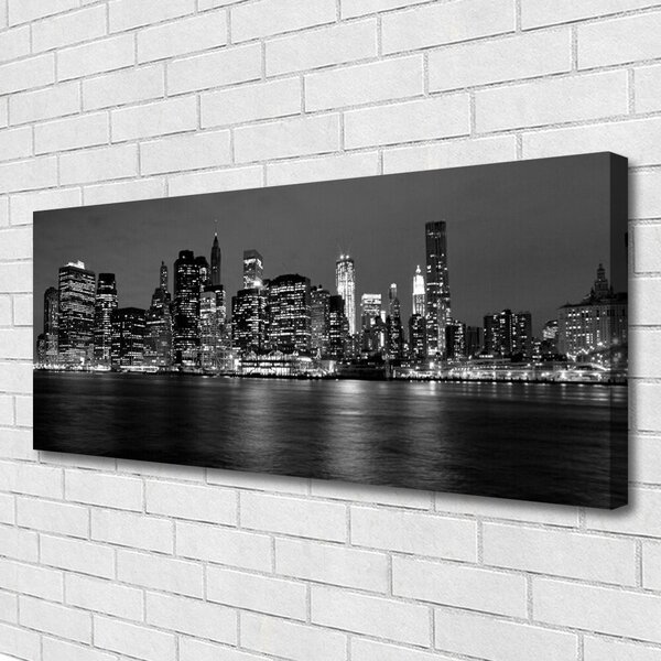 Obraz Canvas Mesto budova 125x50 cm