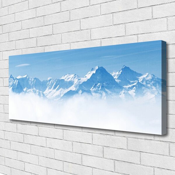 Obraz Canvas Hory hmla príroda 125x50 cm