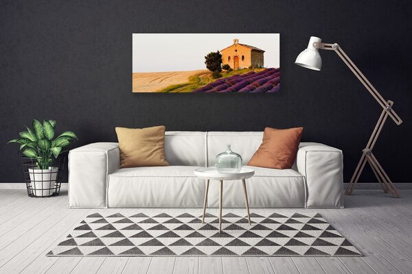 Obraz Canvas Pole príroda 125x50 cm
