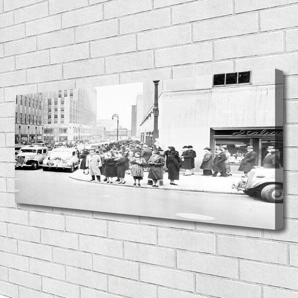 Obraz Canvas Mesto história retro 125x50 cm