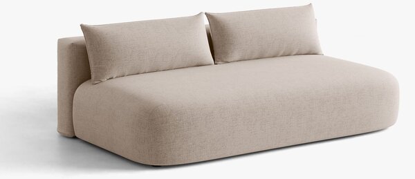 MUZZA Rozkladacia pohovka Spencer 205 cm chenille béžová