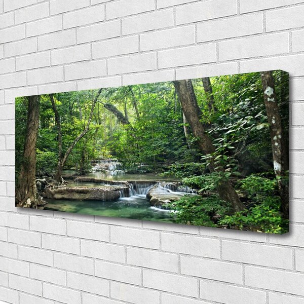Obraz Canvas Lesné les príroda 125x50 cm