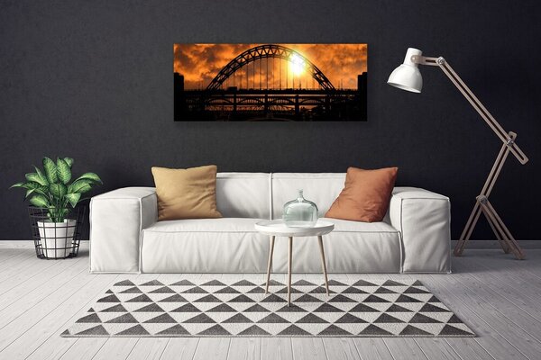 Obraz na plátne Most architektúra 125x50 cm