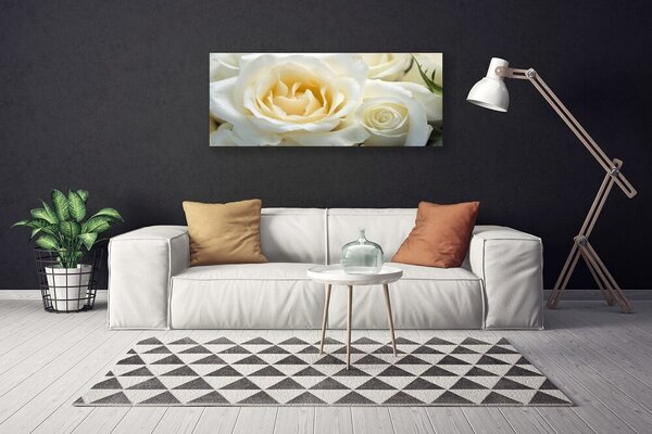 Obraz na plátne Ruže kvety 125x50 cm