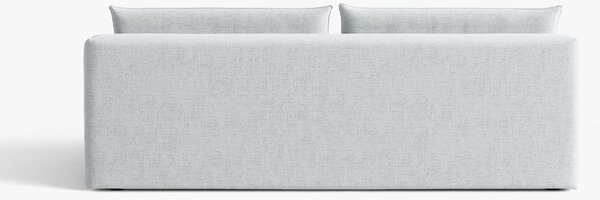 MUZZA Rozkladacia pohovka Spencer 205 cm chenille svetlošedá