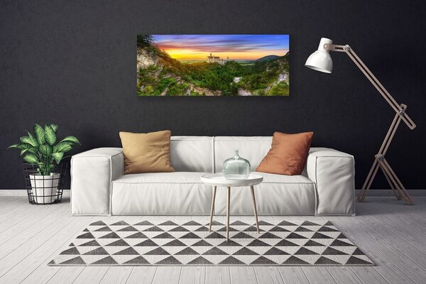Obraz na plátne Hory príroda 125x50 cm