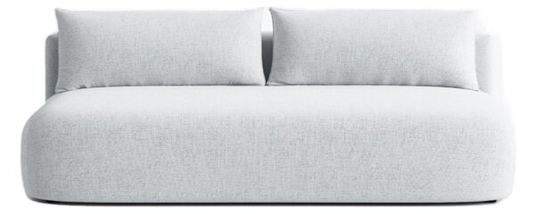 MUZZA Rozkladacia pohovka Spencer 205 cm chenille svetlošedá