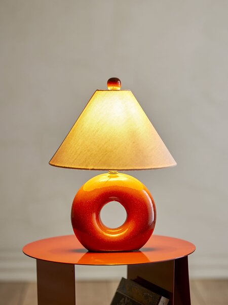 MUZZA Stolná lampa Japana červená