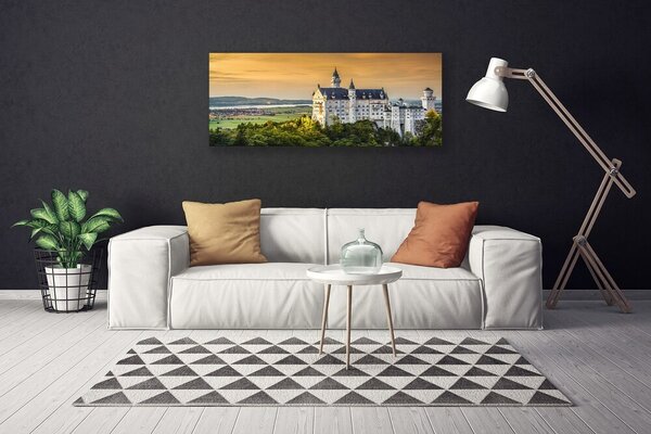 Obraz na plátne Palác hory príroda 125x50 cm