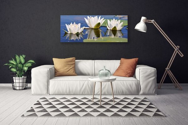Obraz na plátne Kvety rastlina 125x50 cm