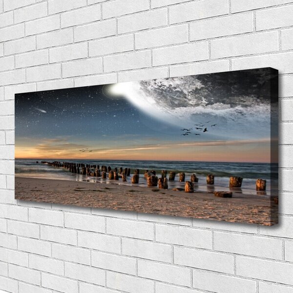 Obraz na plátne Oceán pláž príroda 125x50 cm