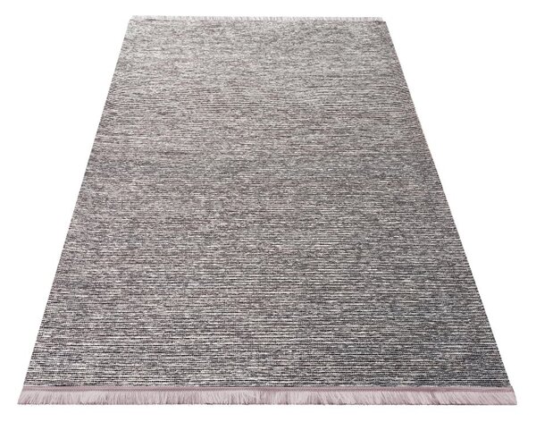 DY Ružový pruhovaný koberec Diamond 02 Rozmer: 80x300 cm