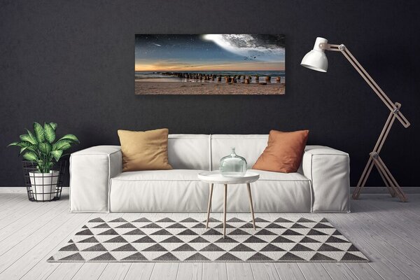 Obraz na plátne Oceán pláž príroda 125x50 cm