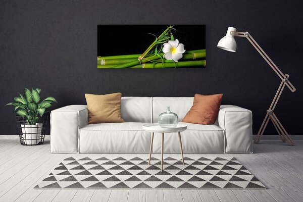 Obraz na plátne Bambus kvet rastlina 125x50 cm