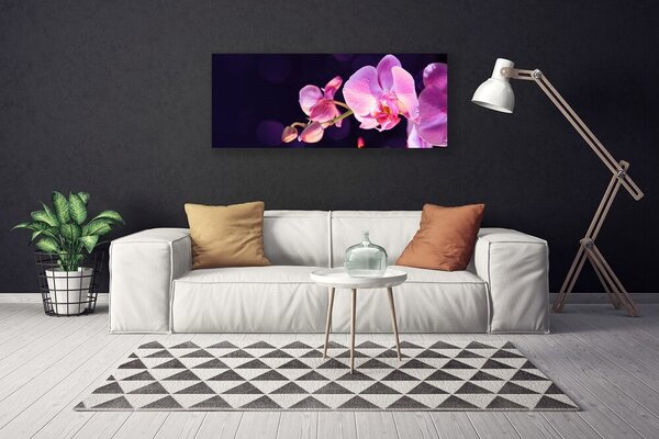 Obraz na plátne Kvety rastlina 125x50 cm