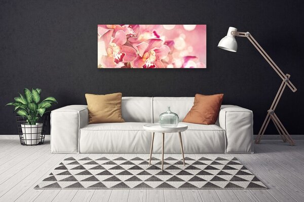 Obraz na plátne Kvety rastlina 125x50 cm