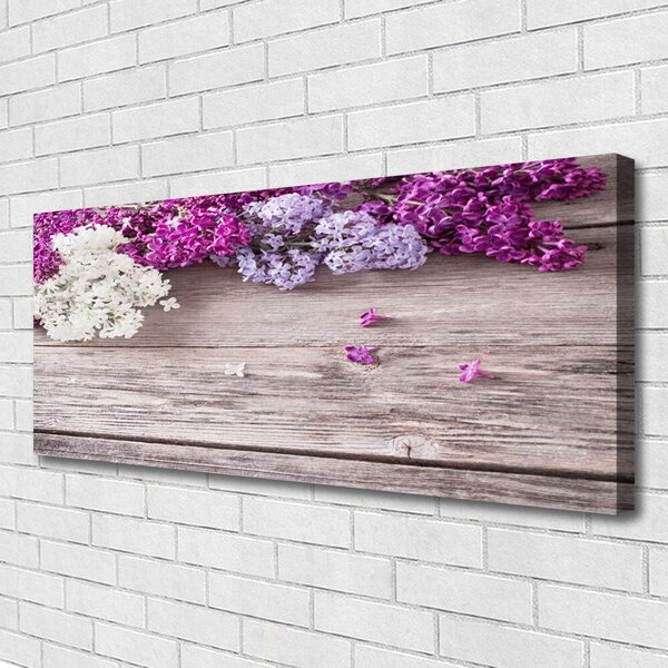 Obraz na plátne Kvety rastlina 125x50 cm