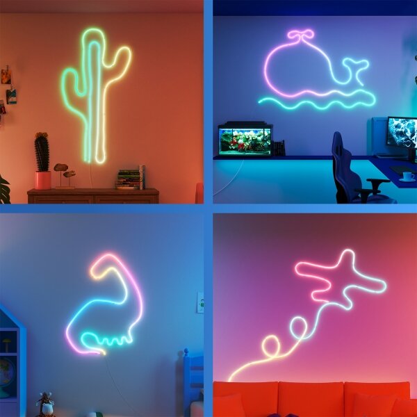 Philips -LED Stmievateľný pás SMART NEON FLEX 10m LED/45W/230V 2700/6500K Wi-Fi