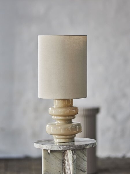 MUZZA Stolná lampa Loba béžová