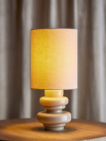 MUZZA Stolná lampa Loba béžová