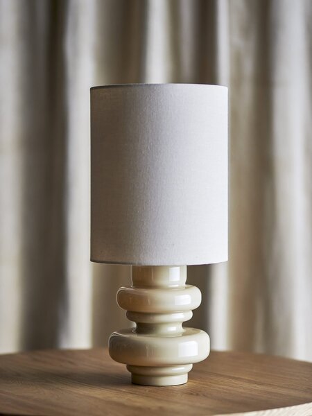 MUZZA Stolná lampa Loba béžová