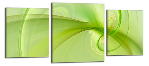 Moderný obraz Zelená abstrakcia