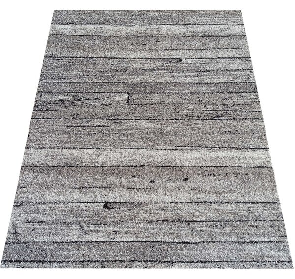 DY Sivý moderný koberec s abstraktným vzorom Panamero 20 Rozmer: 60x100 cm