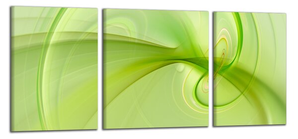 Moderný obraz Zelená abstrakcia