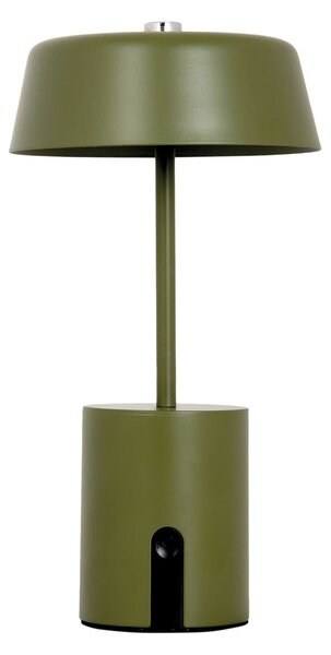 MUZZA Stolná LED lampa Melada zelená