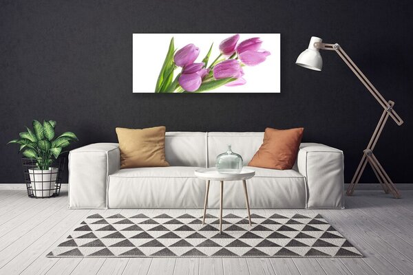Obraz Canvas Tulipány kvety rastlina 125x50 cm