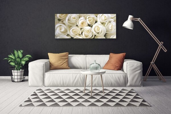 Obraz Canvas Ruže kvety rastlina 125x50 cm