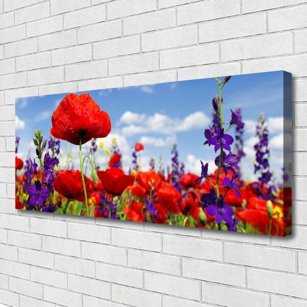 Obraz Canvas Kvety rastlina príroda 125x50 cm