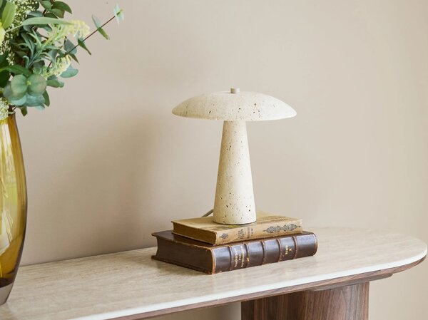 MUZZA Stolná lampa Constantine prírodná
