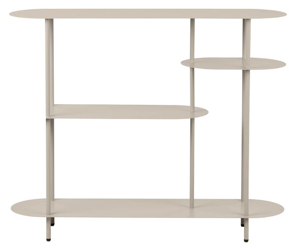 MUZZA Polica Noela 31 x 118 x 97 cm béžová