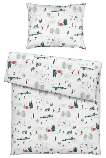 POSTEĽNÁ BIELIZEŇ, flanel, viacfarebná, 140/200 cm Esposa - Obliečky & plachty
