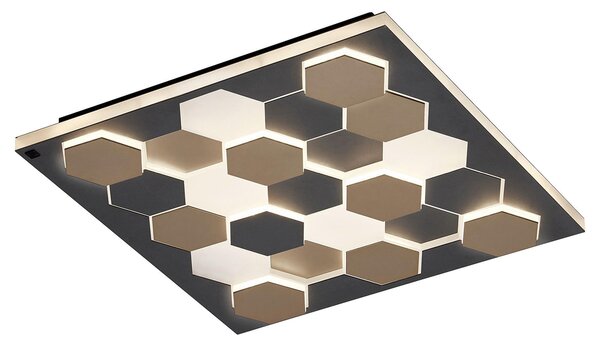 STROPNÉ LED SVIETIDLO, 55/55/7,5 cm Cinque - Interiérové svietidlá