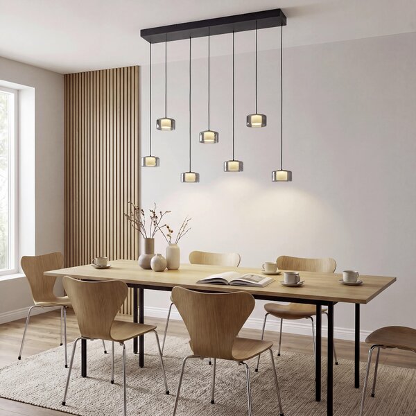 ZÁVESNÉ LED SVIETIDLO, 126/21/180 cm - Interiérové svietidlá