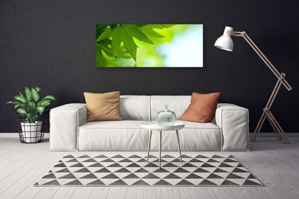 Obraz na plátne Listy príroda rastlina 125x50 cm
