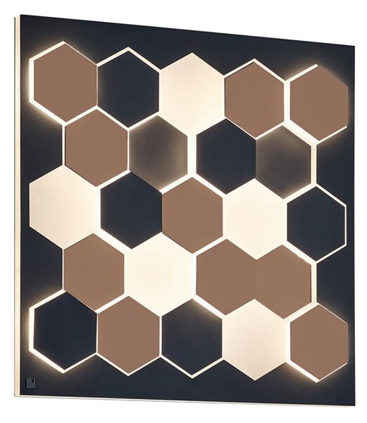 STROPNÉ LED SVIETIDLO, 55/55/7,5 cm Cinque - Interiérové svietidlá