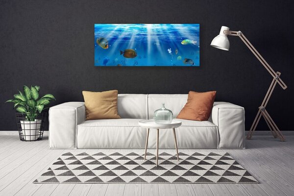 Obraz na plátne Ryba príroda 125x50 cm